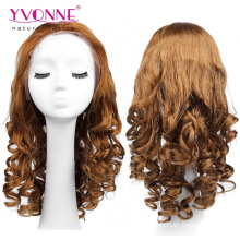 Loose Curly Brazilian Hair Lace Front Wig